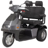 AFIKIM Afiscooter S3 3-Wheel Dual Seat Scooter Grey Color