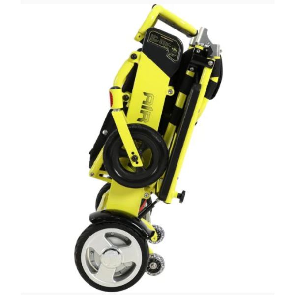 Air Hawk Folding Lightweight Powerchair Folded Upward
