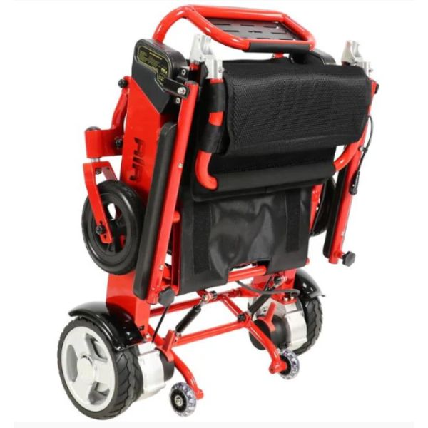 Air Hawk Folding Lightweight Powerchair Folded