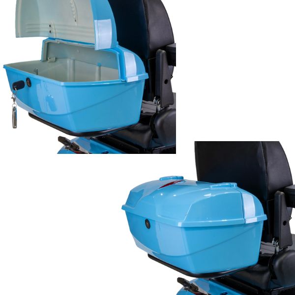 Bespoke Elite 3-wheel Heavy Duty Scooter Secure Storage