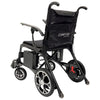 Phoenix Carbon Fiber Portable Electric Wheelchair By ComfyGo Upgraded Textile Back View