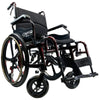 X-1 Lightweight Manual Wheelchair By ComfyGo Special Edition Red Color