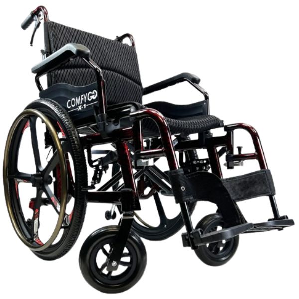 ComfyGo X-1 Lightweight Manual Wheelchair