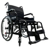 X-1 Lightweight Manual Wheelchair By ComfyGo Standard Edition Black Color