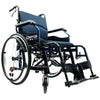X-1 Lightweight Manual Wheelchair By ComfyGo Standard Edition Blue Color