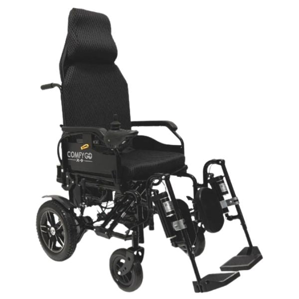 ComfyGo X-9 Electric Wheelchair with Automatic Recline
