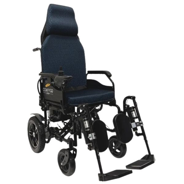 X-9 Electric Wheelchair with Automatic Recline By ComfyGo