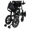 X-Lite Ultra Lightweight Folding Electric Wheelchair By ComfyGo Folded View