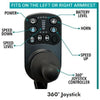 X-Lite Ultra Lightweight Folding Electric Wheelchair By ComfyGo Intelligent Joystick