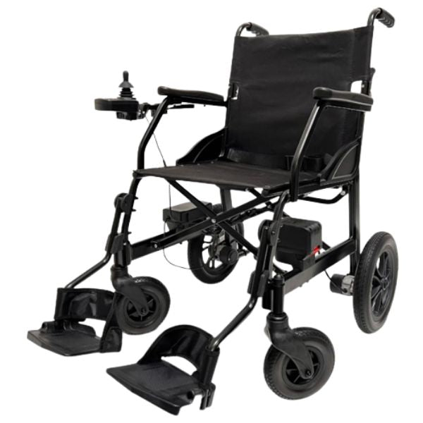 X-Lite Ultra Lightweight Folding Electric Wheelchair By ComfyGo Right Side View 