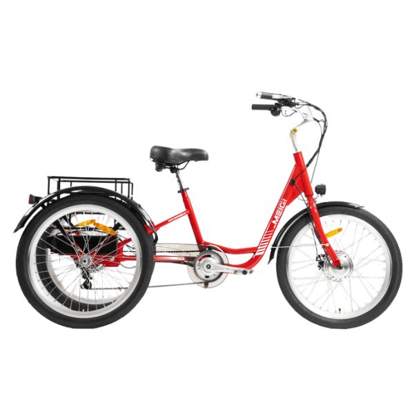 DWMEIGI MG708 Red Hera Urban Electric Trike Right Side View