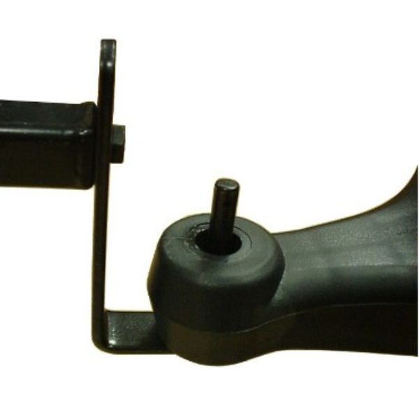 Discover Your Mobility Scooter Coach showing the hitch to Attach the Coach to a Scooter or Wheelchair