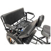 FORTE Electric Tricycle With Rear Seat By Go Bike Underneat Storage and rear seat