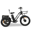 Go Bike FORTE Electric Tricycle Black Right Side VIew
