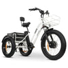 Go Bike FORTE Electric Tricycle  white Front right view