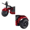 FR Ascot 3 Bariatric 3-Wheel Scooter By Free Rider USA Solid Non-Scuffing Tires