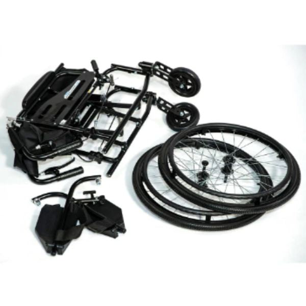 Feather Lightweight Manual Wheelchair Folded