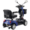FreeRider USA FR1 City 4 Wheel Bariatric Mobility Scooter Back View