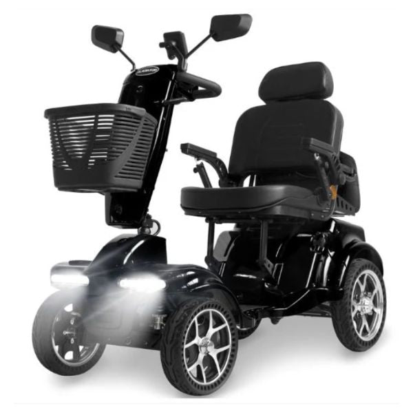 Gladiator 4 Wheel Heavy Duty Mobility Scooter Showing the Headlight