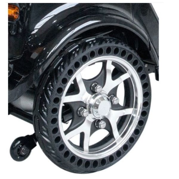 Gladiator 4 Wheel Heavy Duty Mobility Scooter Showing the Lever