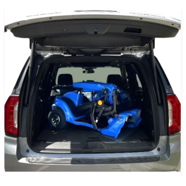 Gladiator 4 Wheel Heavy Duty Mobility Scooter Inside the Trunk