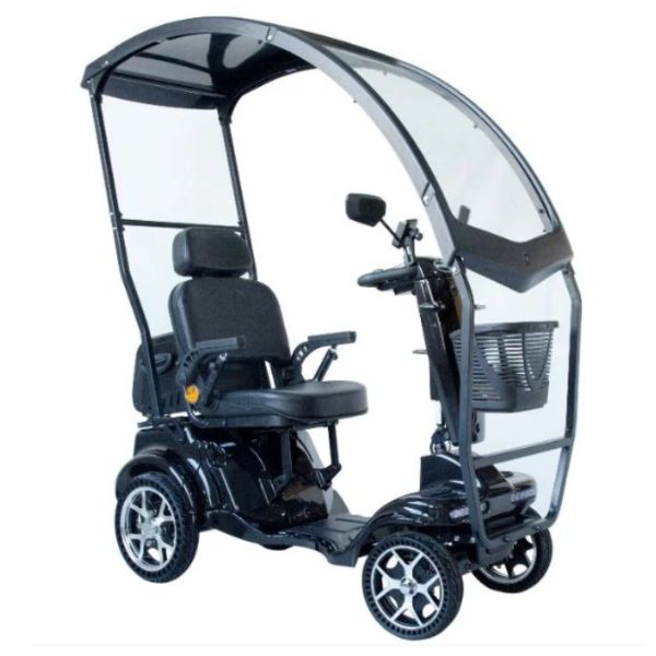 Gladiator 4 Wheel Heavy Duty Mobility Scooter with Canopy