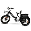 Go Bike Forza Electric Tricycle Black Left Side VIew