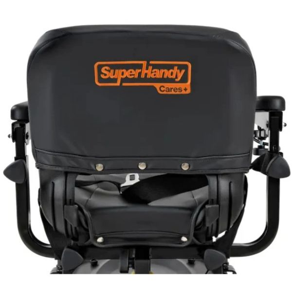 SuperHandy GoRide CRZ Portable Power Wheelchair Showing the Backseat
