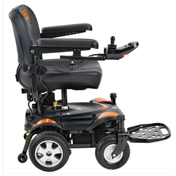 SuperHandy GoRide CRZ Portable Power Wheelchair Right Side View