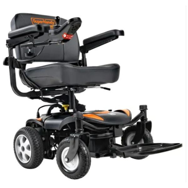 SuperHandy GoRide CRZ Portable Power Wheelchair Right Front View