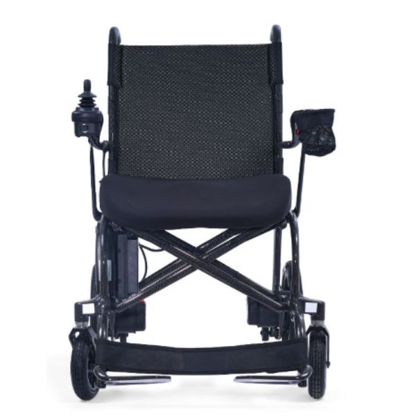 Golden Technologies Cricket LT Carbon Lightweight Power Wheelchair Front View