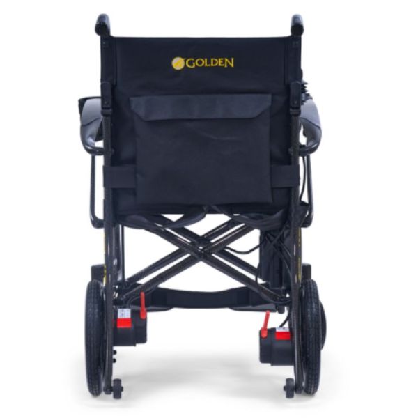 Golden Technologies Cricket LT Carbon Lightweight Power Wheelchair in Rear View