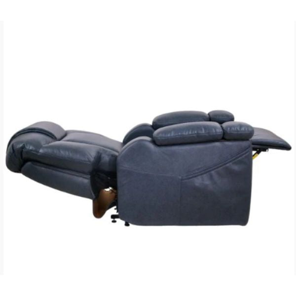 Golden Technologies Rhea with Twilight and Nirvana Power Lift Chair Lagoon Reclined Position