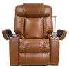 Golden Technologies Rhea with Twilight and Nirvana Power Lift Chair Sparrow Showing the arm rest with cup  holders
