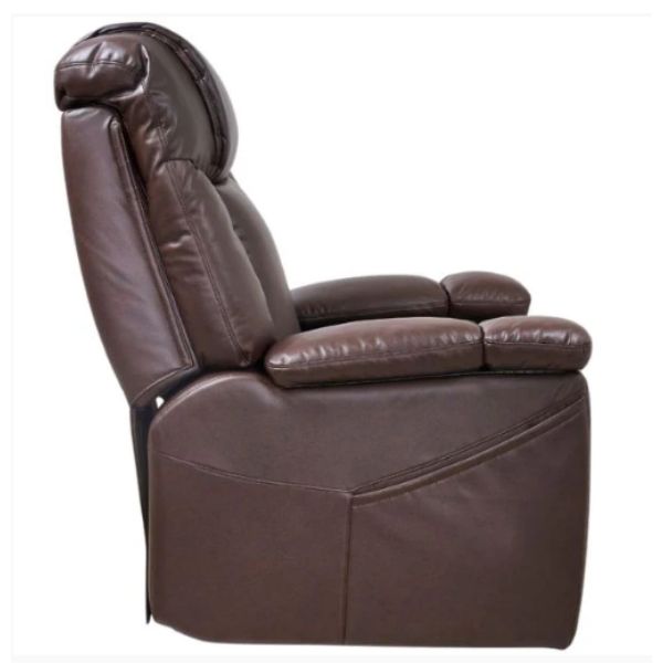 Golden Technologies Rhea with Twilight and Nirvana Power Lift Chair Umber Right Side View