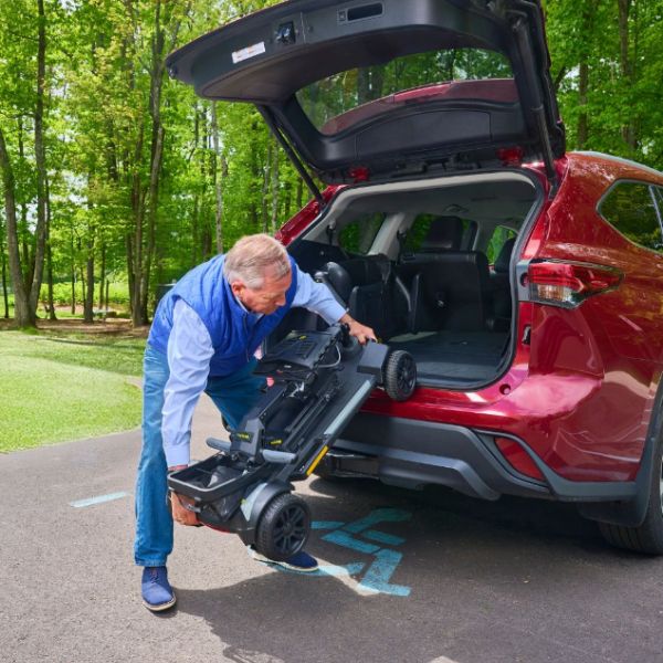 A Man Lifting the GB220