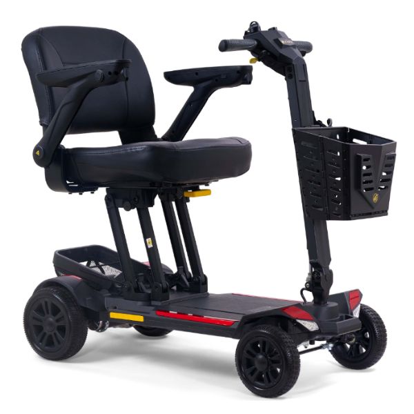 Golden Technologies Buzzaround Carry On HD Folding Mobility Scooter  Right Angle Position