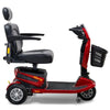 Golden Technologies Companion HD 3-Wheel Mobilty Scooter GC540 Crimson Red Left Side View