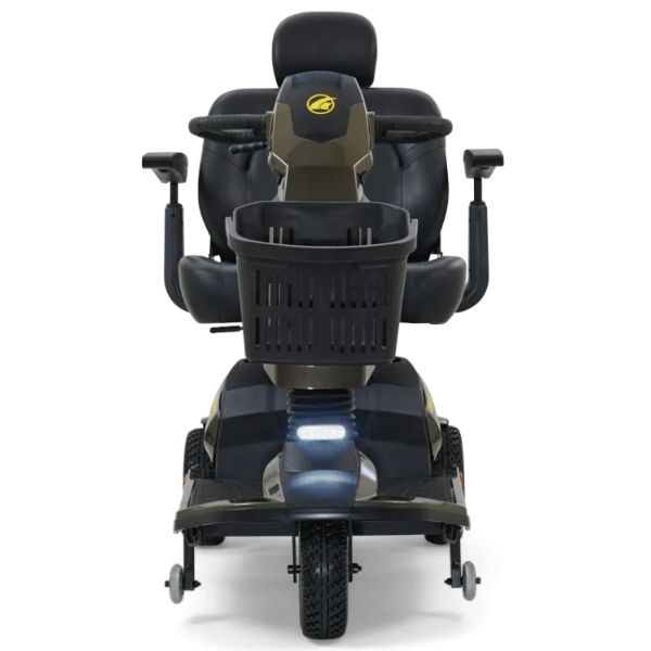 Golden Technologies Companion HD 3-Wheel Mobilty Scooter GC540 Galactic Grey Color Front View