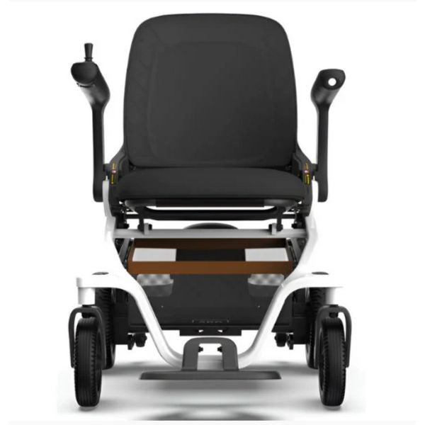 Golden Ally Folding Power Chair White Front View