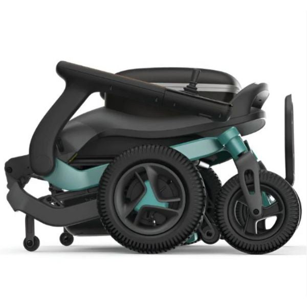 Golden Ally Folding Power Chair Teal Folded