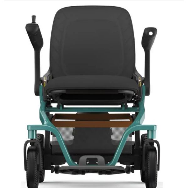 Golden Ally Folding Power Chair Teal Front View