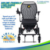 Golden Cricket Folding Power Wheelchair  Airline-Friendly