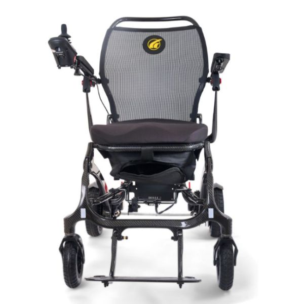 Golden Cricket Folding Power Wheelchair Front View
