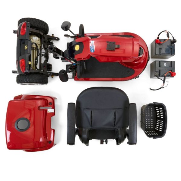 Golden Technologies Companion 3-Wheel Full Size Scooter Disassembled into Pieces