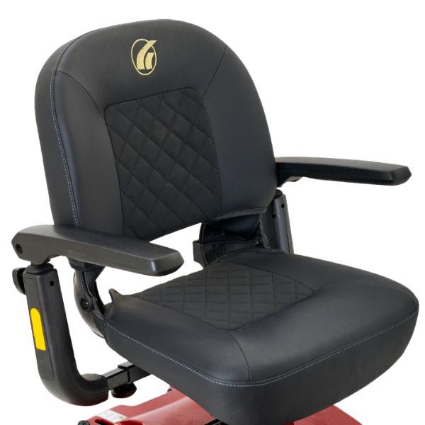 Golden Technologies Companion 3-Wheel Full Size Scooter Showing the Seat