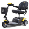 Golden Technologies Buzzaround Extreme 3-Wheel Mobility Scooter GB118 Canary Yellow Shroud Color