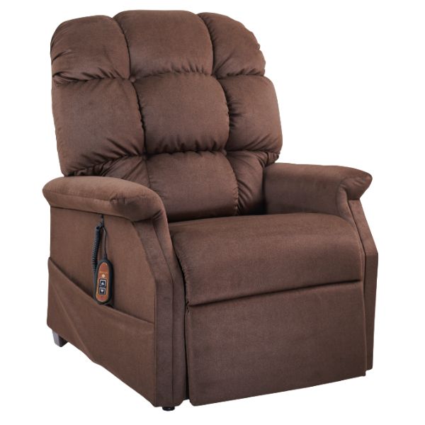 Golden Technologies Cambridge Signature Series 3 Position Lift Chair PR401 Hazelnut with the Remote Control