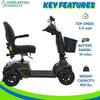 Golden Technologies Companion 4-Wheel Bariatric Scooter GC440 Key Features