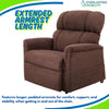 Golden Technologies MaxiComforter Zero Gravity Lift Chair Armrest